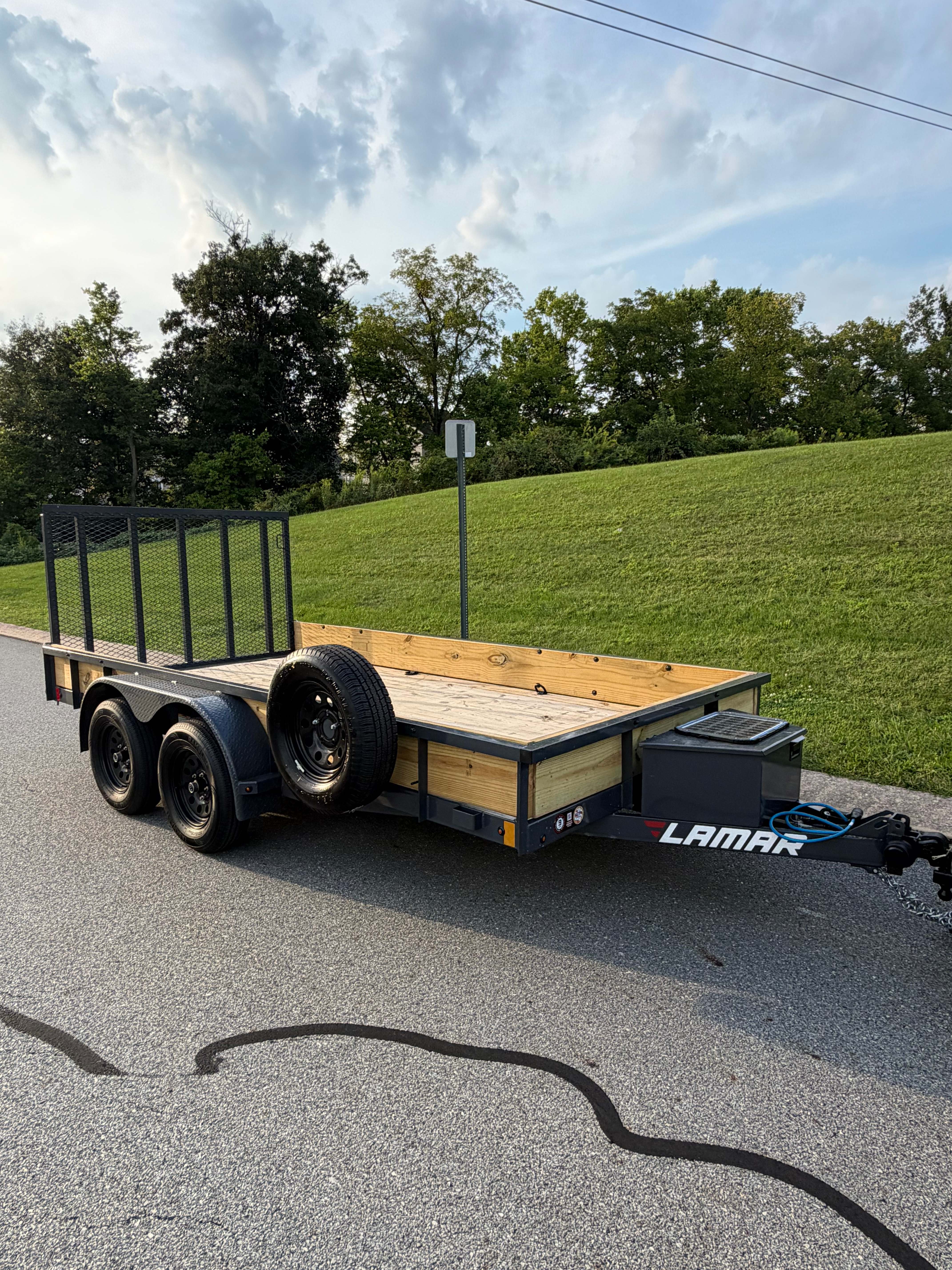 2026 Lamar Utility Trailer 7x14 view 5 - Utility trailer rental detail