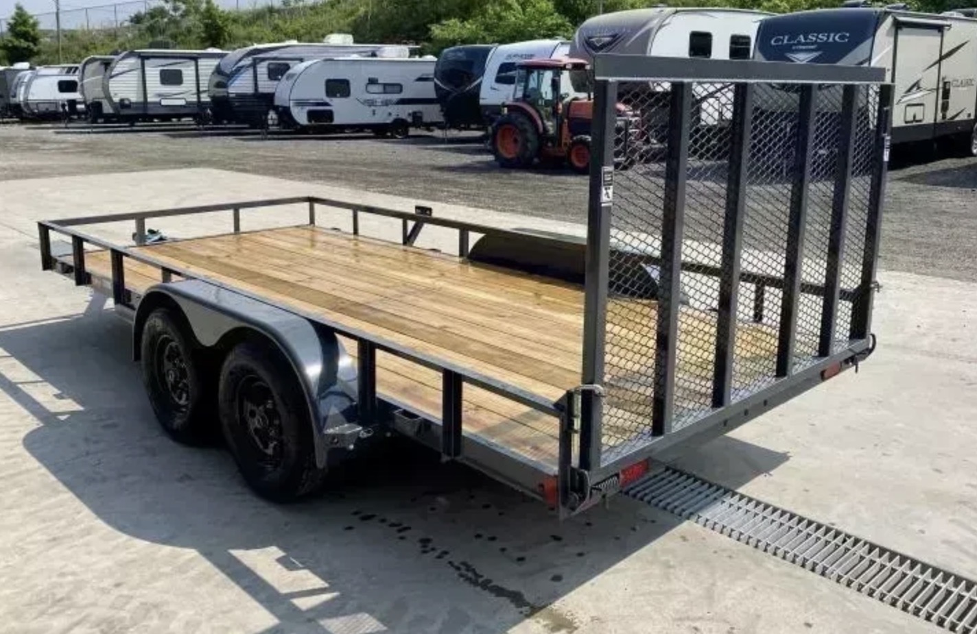 2026 Lamar Utility Trailer 7x16 view 2 - Utility trailer rental detail