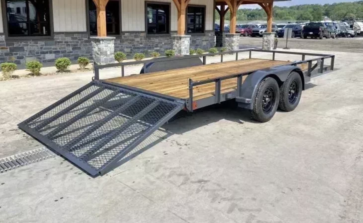 2026 Lamar Utility Trailer 7x16 view 3 - Utility trailer rental detail
