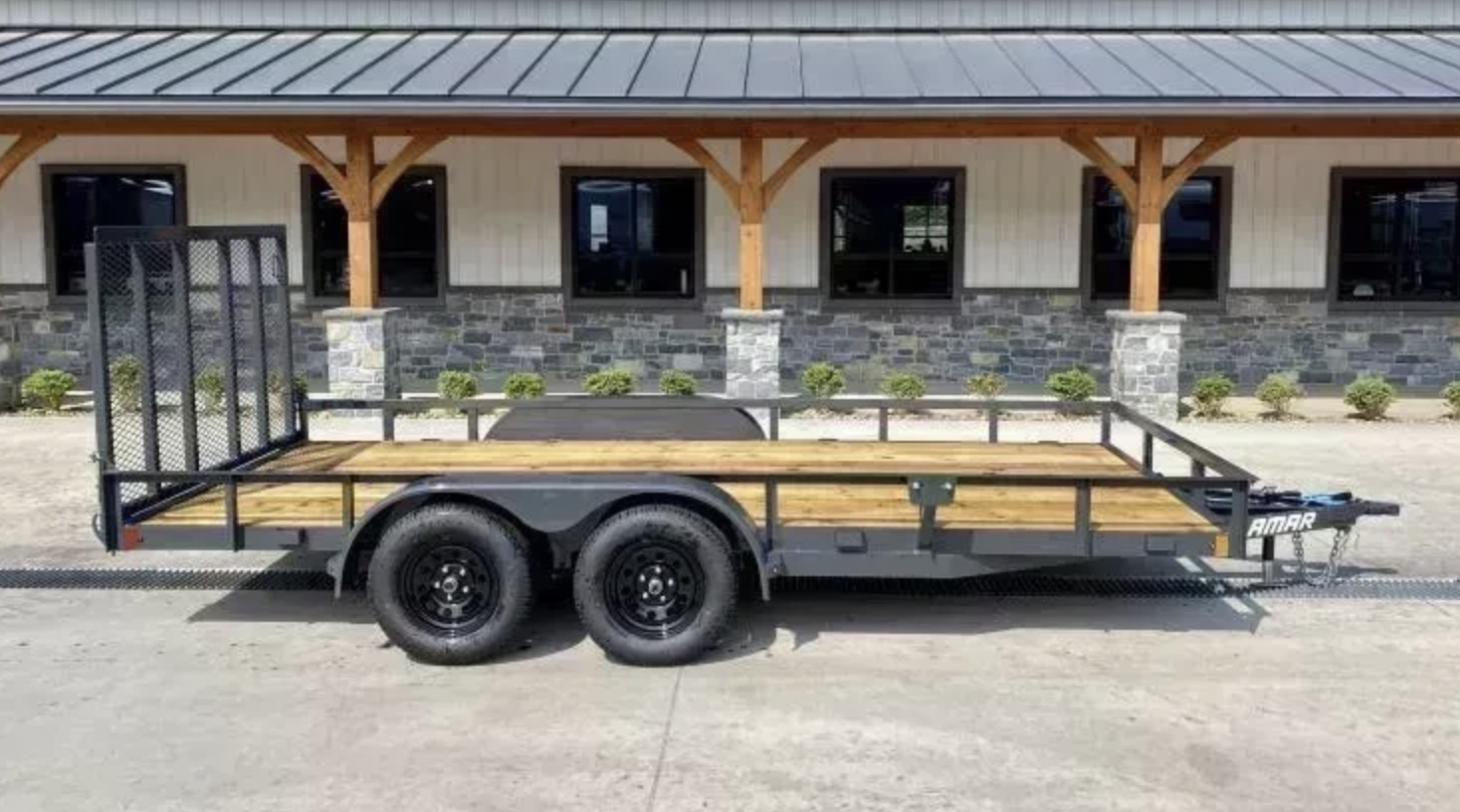 2026 Lamar Utility Trailer 7x16 view 4 - Utility trailer rental detail