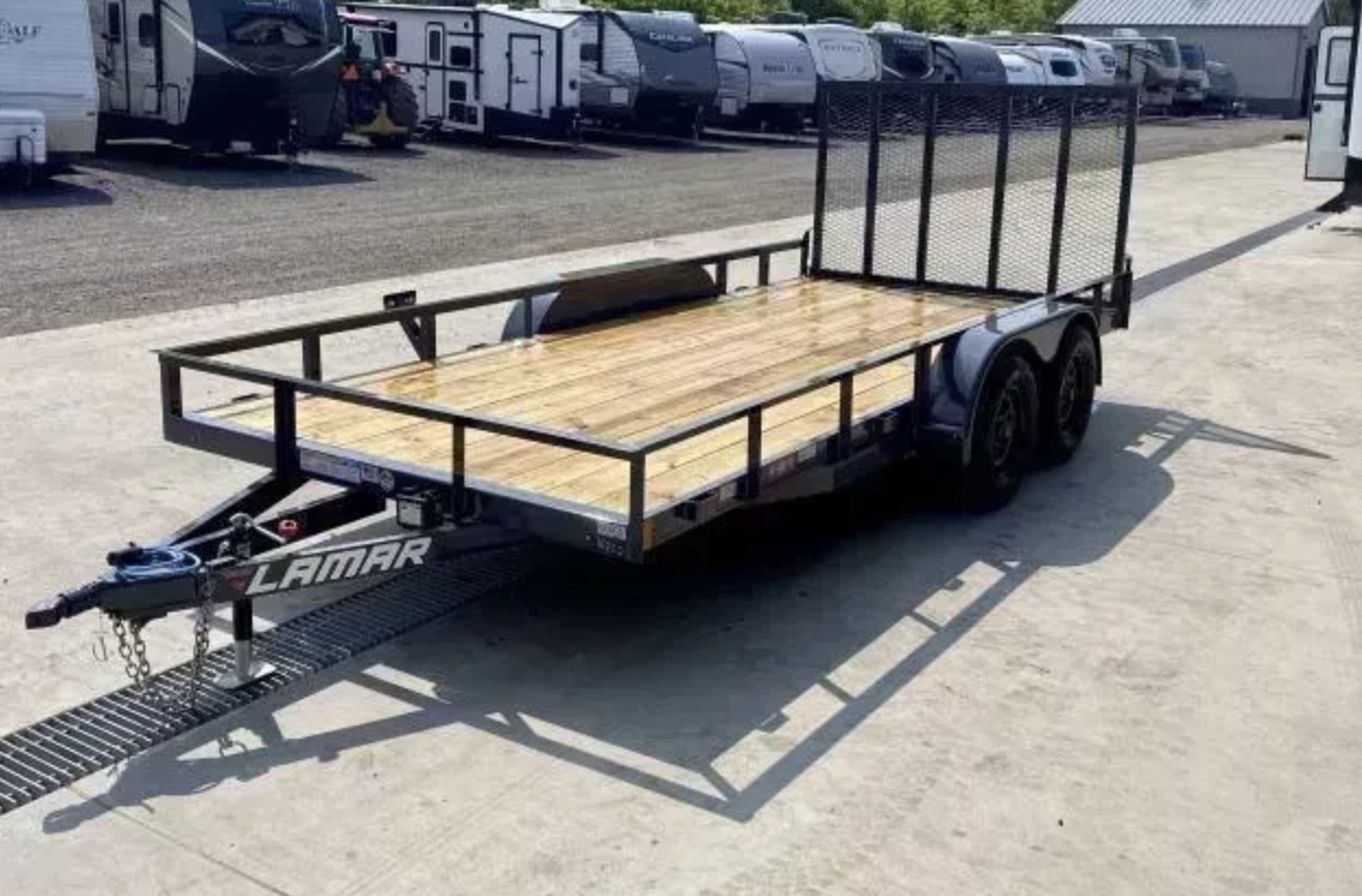 2026 Lamar Utility Trailer 7x16 view 6 - Utility trailer rental detail