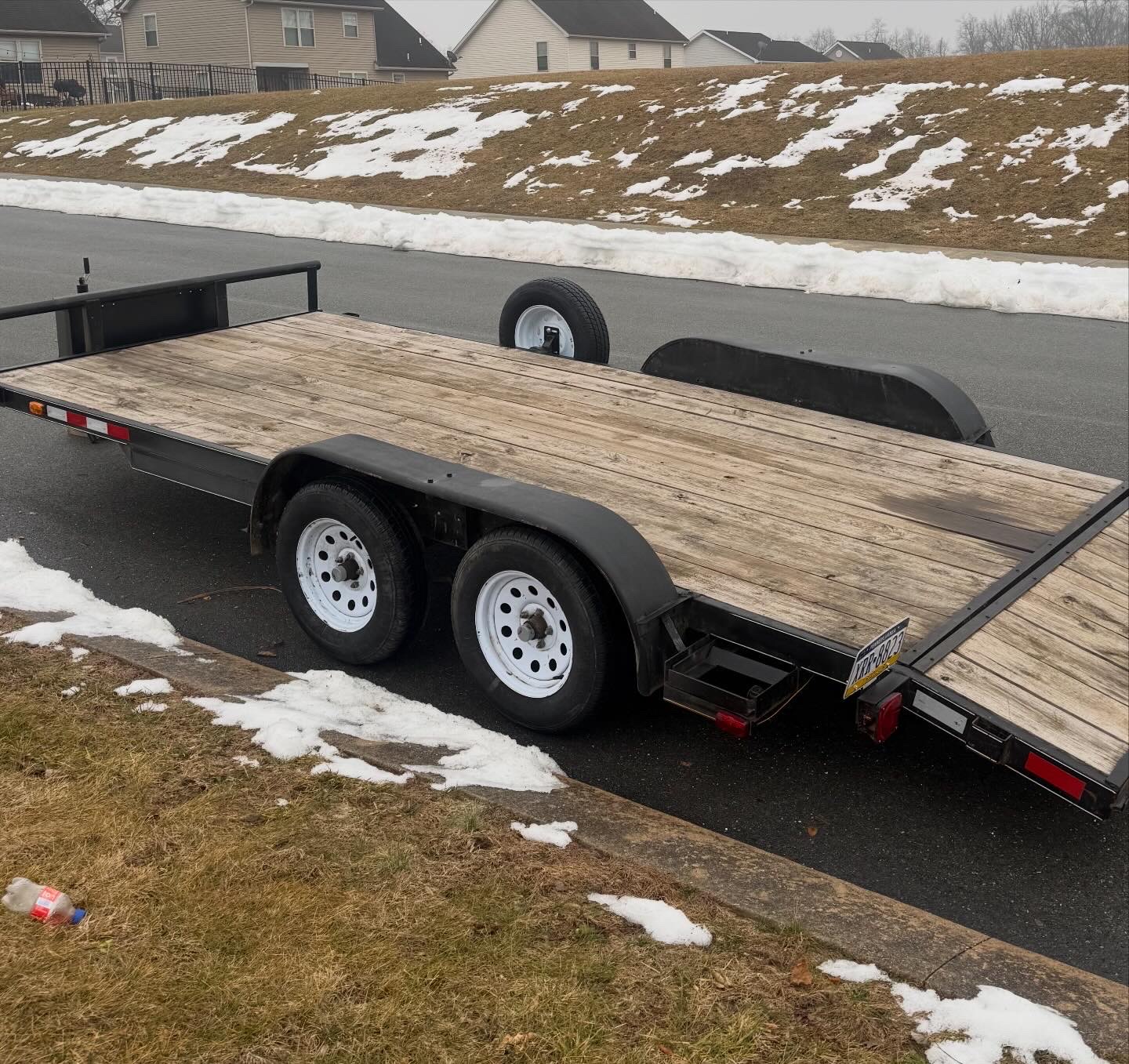 84" x 22' Utility Trailer view 2 - Utility trailer rental detail