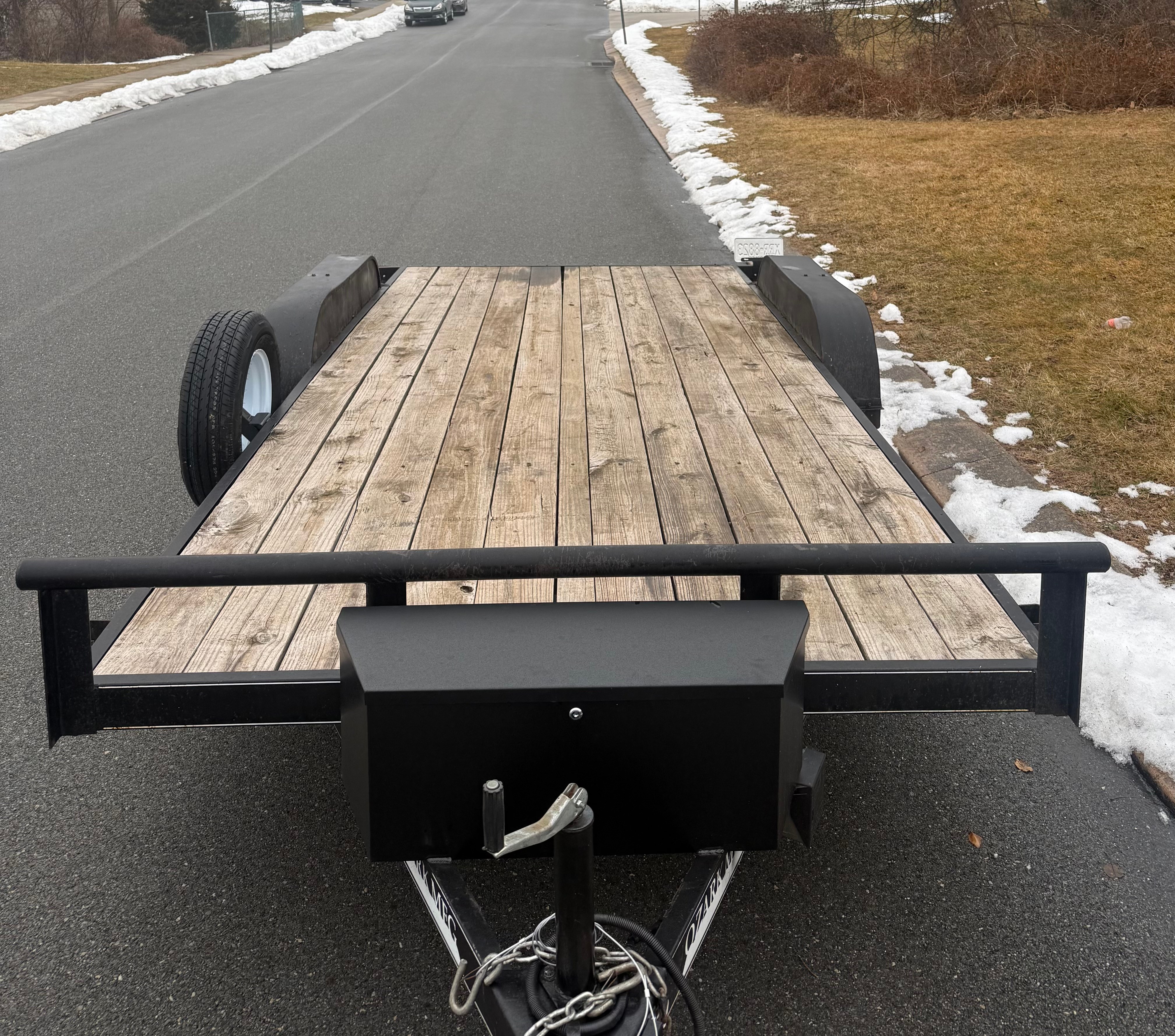 84" x 22' Utility Trailer view 3 - Utility trailer rental detail